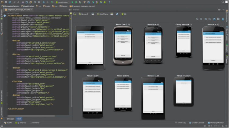 Google выпустила Android Studio 1.0. Фото.