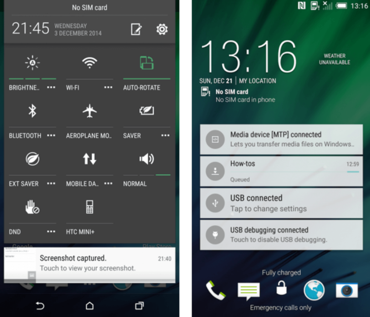 Скриншоты HTC Sense 6.0 и Android Lollipop: чего ждать в феврале. Фото.