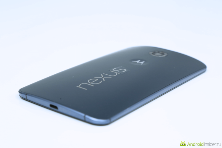Motorola Nexus 6: Nexus наоборот. Фото.