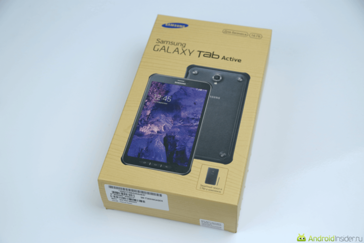 Samsung Galaxy Tab Active: планшет повышенной прочности. Фото.