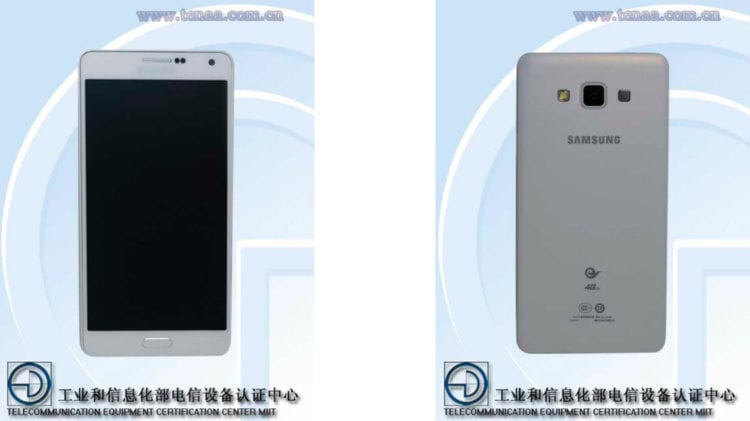 В Сеть попали первые фото тонкого смартфона Galaxy A7. Фото.