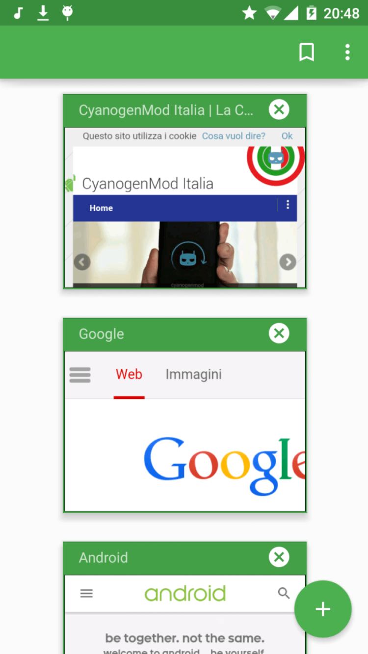Первые скриншоты CyanogenMod 12 в Material Design. Фото.