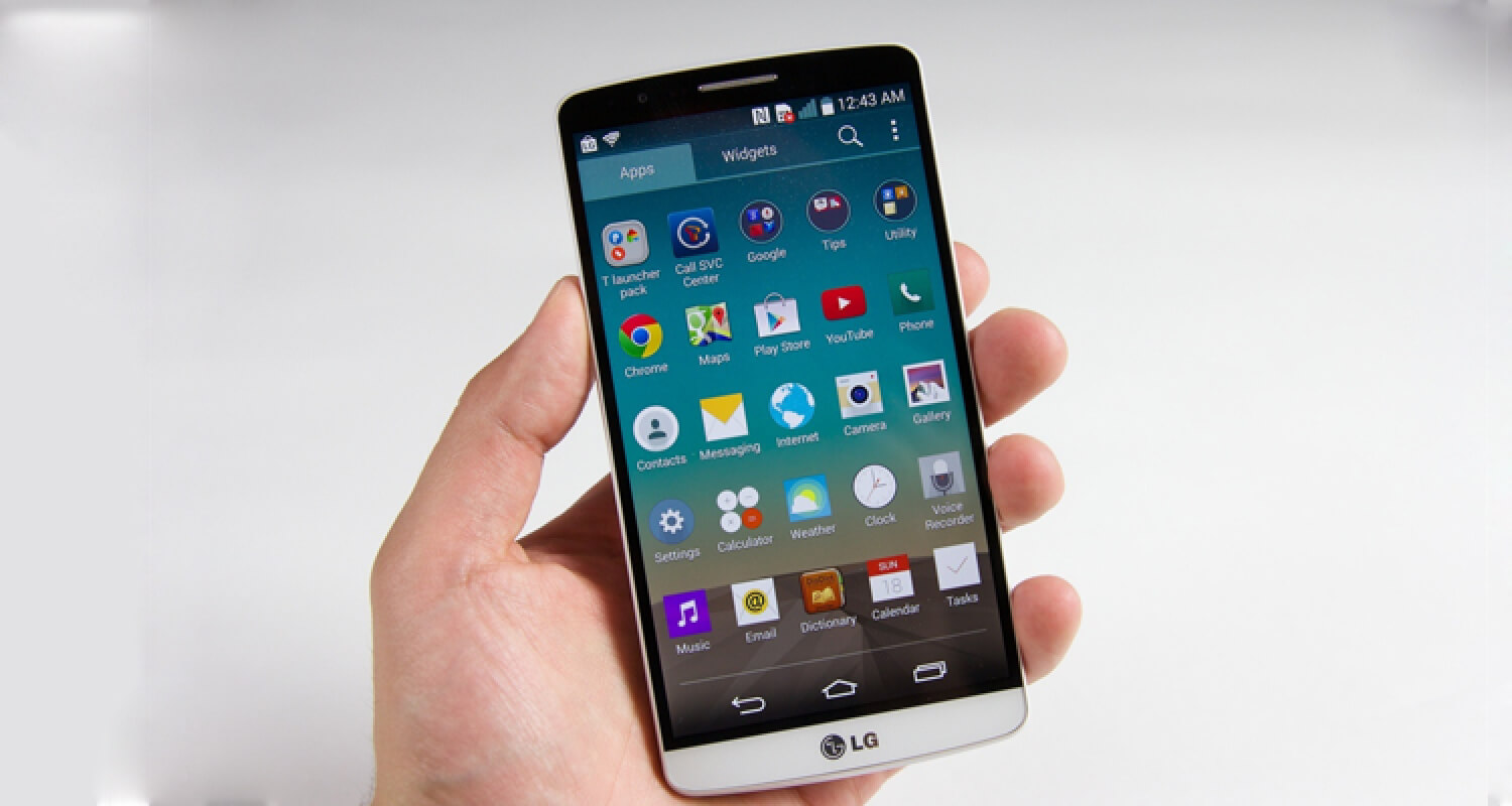 Лучшие смартфоны с QHD-разрешением экрана. LG G3. Фото.
