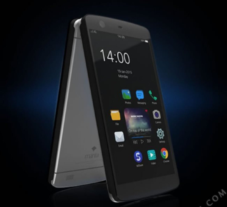 Manta X7: первый смартфон без единой физической клавиши. Manta X7: первый смартфон без единой физической клавиши. Фото.