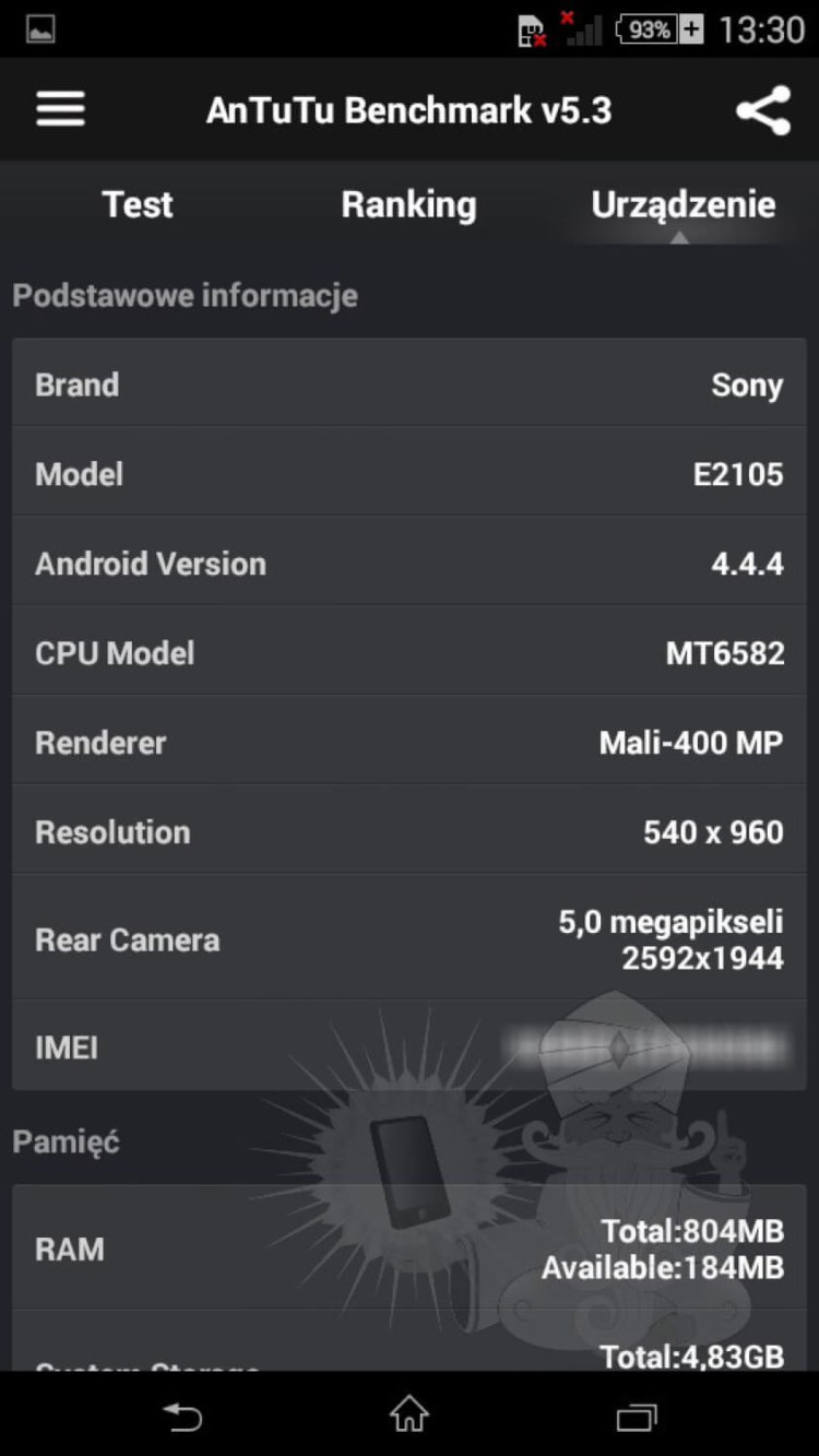 Xperia E4 — обзор до анонса. Xperia E4 — обзор до анонса. Фото.