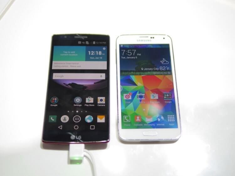 Основное превосходство LG G Flex 2 над Samsung Galaxy S5. Камера. Фото.