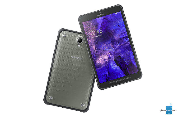Лучшие «непромокаемые» планшеты. Samsung Galaxy Tab Active. Фото.
