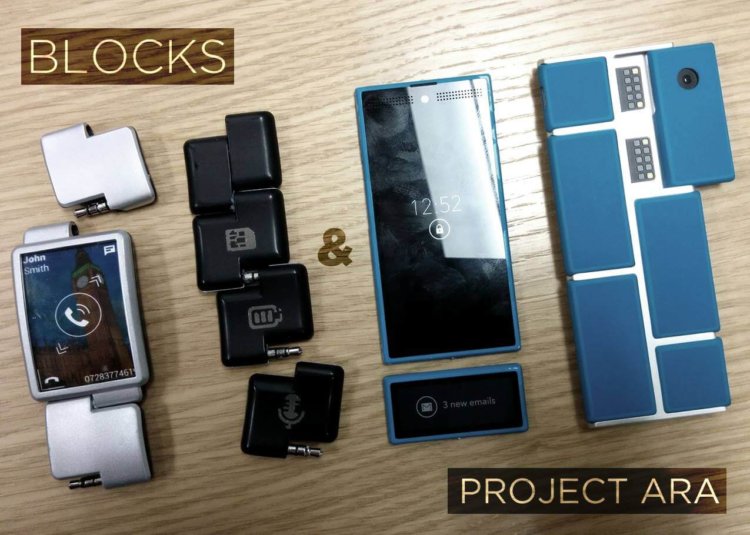 Модульному смартфону — модульные часы: BLOCKS беседуют с проектом Ara. Фото.