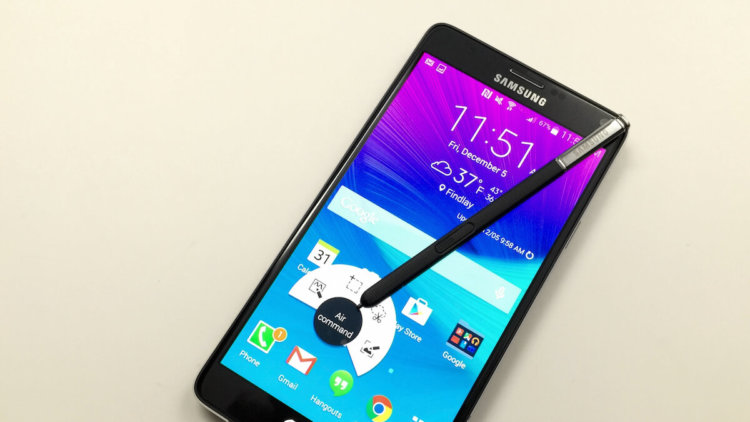 Samsung Galaxy Note 5: что дальше? Размер дисплея. Фото.