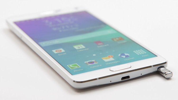 Увидеть всё: семь смартфонов с лучшей цветопередачей. Samsung Galaxy Note 4. Фото.