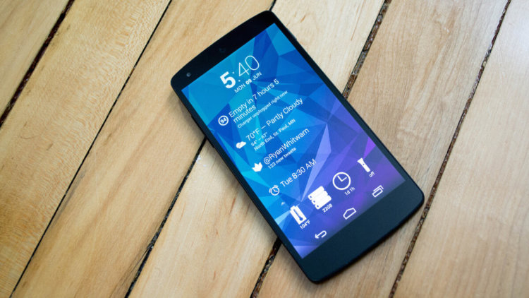 Как превратить свой смартфон в LG G3? Шаг 3. Фото.
