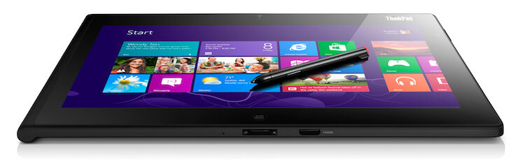 Подборка смартфонов и планшетов с 4 гигабайтами оперативной памяти. Lenovo ThinkPad 10. Фото.
