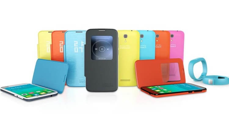 CES 2015: все новые смартфоны. Серия устройств Alcatel OneTouch Pop 2. Фото.