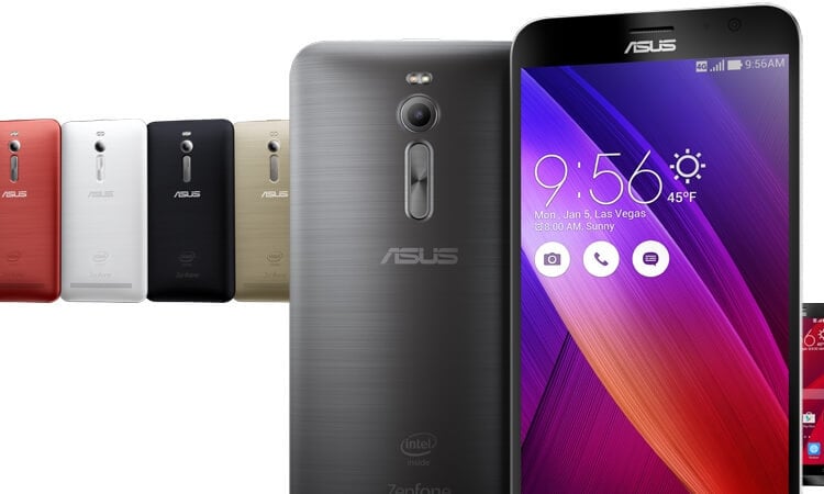 CES 2015: все новые смартфоны. Asus Zenfone 2. Фото.