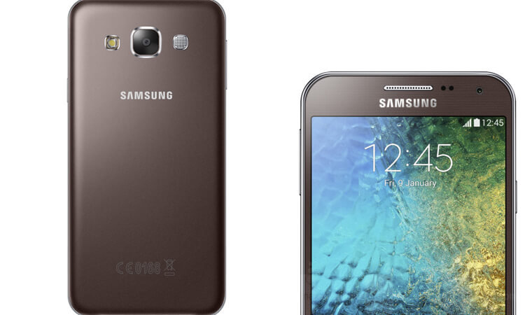 Samsung представила Galaxy E5 и Galaxy E7. Фото.