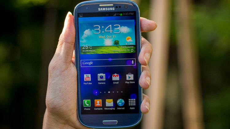 Самые значимые смартфоны за последние 10 лет. Samsung Galaxy S3. Фото.