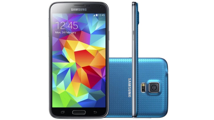 Лучшие смартфоны с двумя SIM-картами (2015). Samsung Galaxy S5 Duos. Фото.