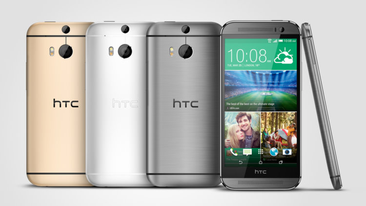Лучшие смартфоны с двумя SIM-картами (2015). HTC One M8 Dual Sim. Фото.