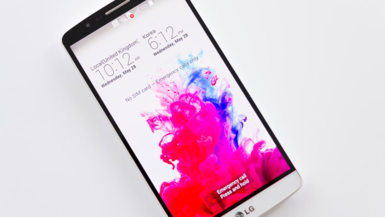 Лучшие смартфоны с двумя SIM-картами (2015). LG G3 Dual Sim. Фото.