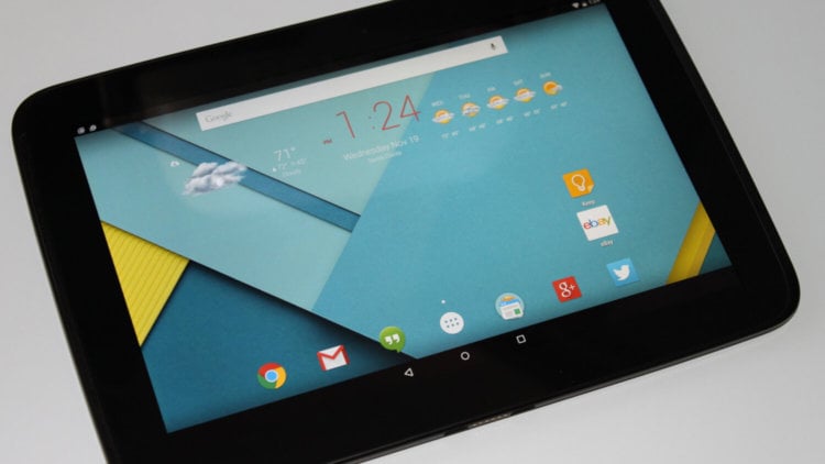 5 замечательных устройств, которые так и не стали реальностью. Google Nexus 10 2013. Фото.