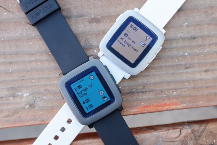 Pebble анонсировала новые часы — Pebble Time. Экран и автономность. Фото.
