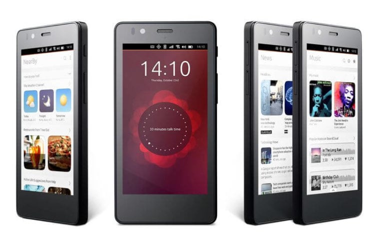 Компания BQ начинает продажи первого смартфона на Ubuntu. Фото.