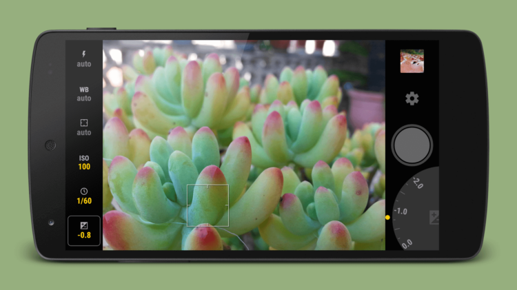 Камеры с поддержкой новых возможностей Android 5.0 Lollipop. Manual Camera. Фото.