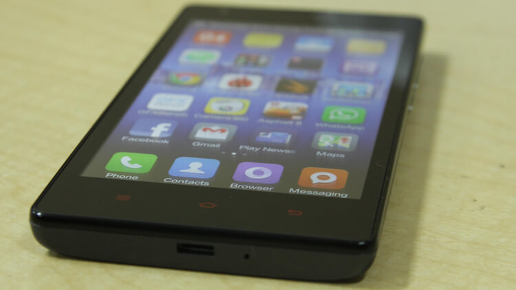 Смартфоны Xiaomi: начало конца эры Apple. Xioami Redmi 1. Фото.