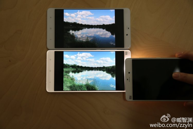 Уникальная особенность Xiaomi Mi Note. Фото.