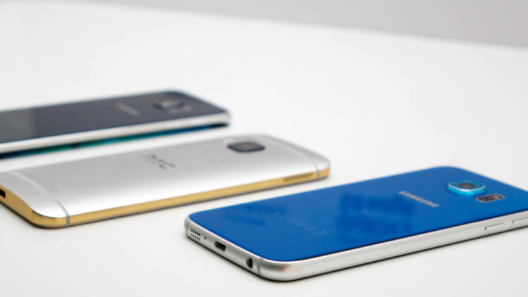 HTC One M9 vs. Samsung Galaxy S6: тотальное сравнение. Внешний вид. Фото.