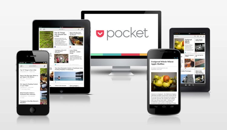 Приложения, которые помогут выжить без Интернета. Pocket. Фото.