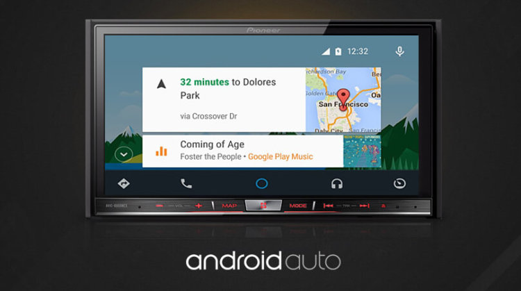 Pioneer начала поддержку Android Auto раньше, чем Google. Фото.