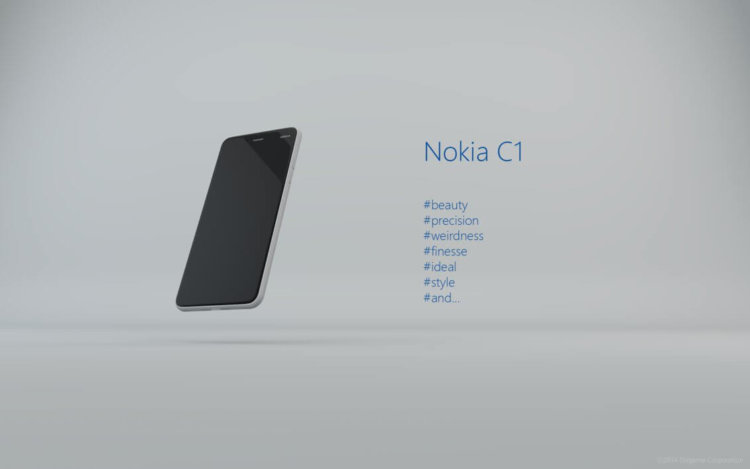 Nokia, мы ждем твоего возвращения! Nokia C1. Фото.