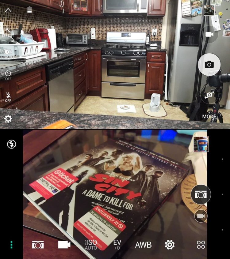 Сравнение Sense 7 и TouchWiz. Фото.
