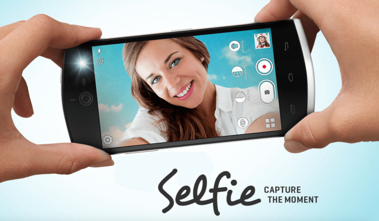 BLU Selfie — смартфон не для разговоров. Фото.