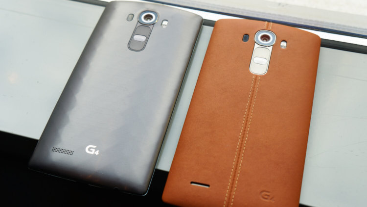 5 деталей, которых не хватает LG G4. Сканер отпечатков пальцев. Фото.