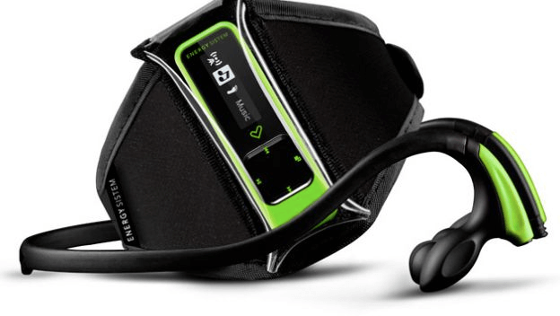 Лучшие гаджеты для бега, которые вы можете купить на eBay. MP3 Energy Sistem Running Neon Green. Фото.