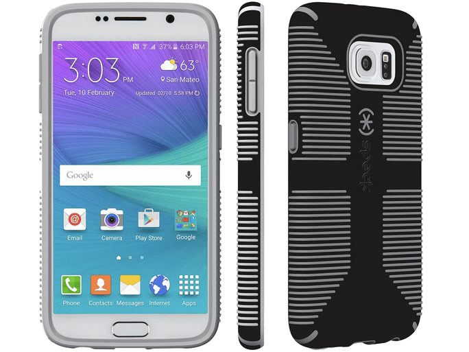 Топ-6 лучших чехлов для Samsung Galaxy S6. SPECK CANDYSHELL GRIP CASE. Фото.