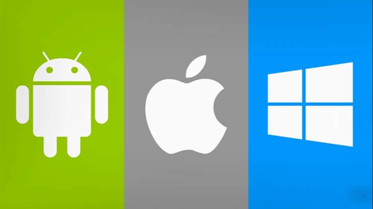 Windows 10, Android и iOS
