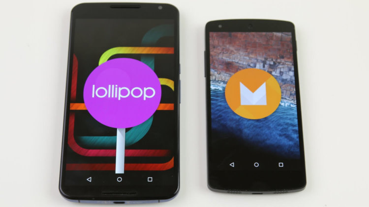 Android M vs. Android Lollipop: визуальное сравнение. Фото.