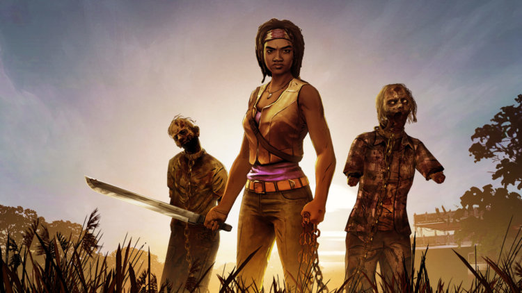 E3 подарила пользователям Android несколько интересных проектов. The Walking Dead: Michonne. Фото.