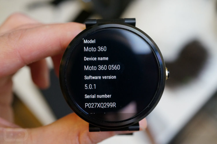 Motorola задерживает Android Wear 5.1.1 для Moto 360. Фото.
