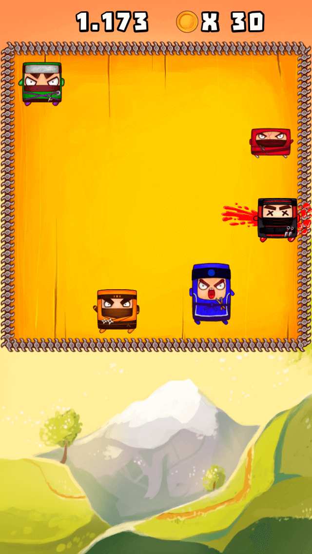 Cubic Ninja – всё смешалось в квадратном мире. Фото.