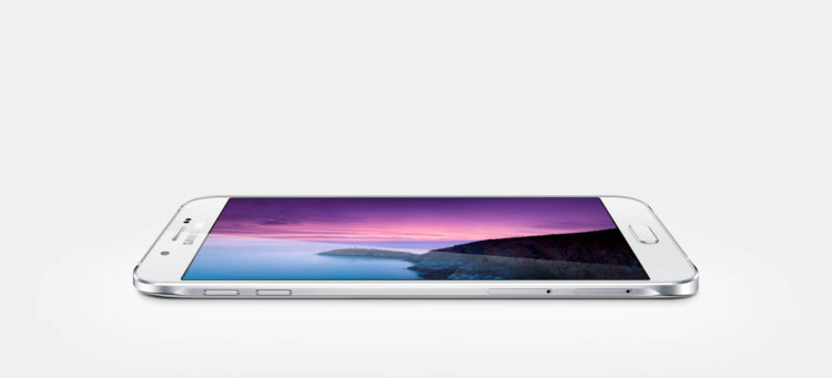 Samsung официально представила свой самый тонкий смартфон — Galaxy A8. Фото.