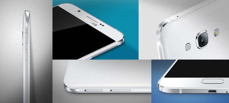 Samsung официально представила свой самый тонкий смартфон — Galaxy A8. Фото.
