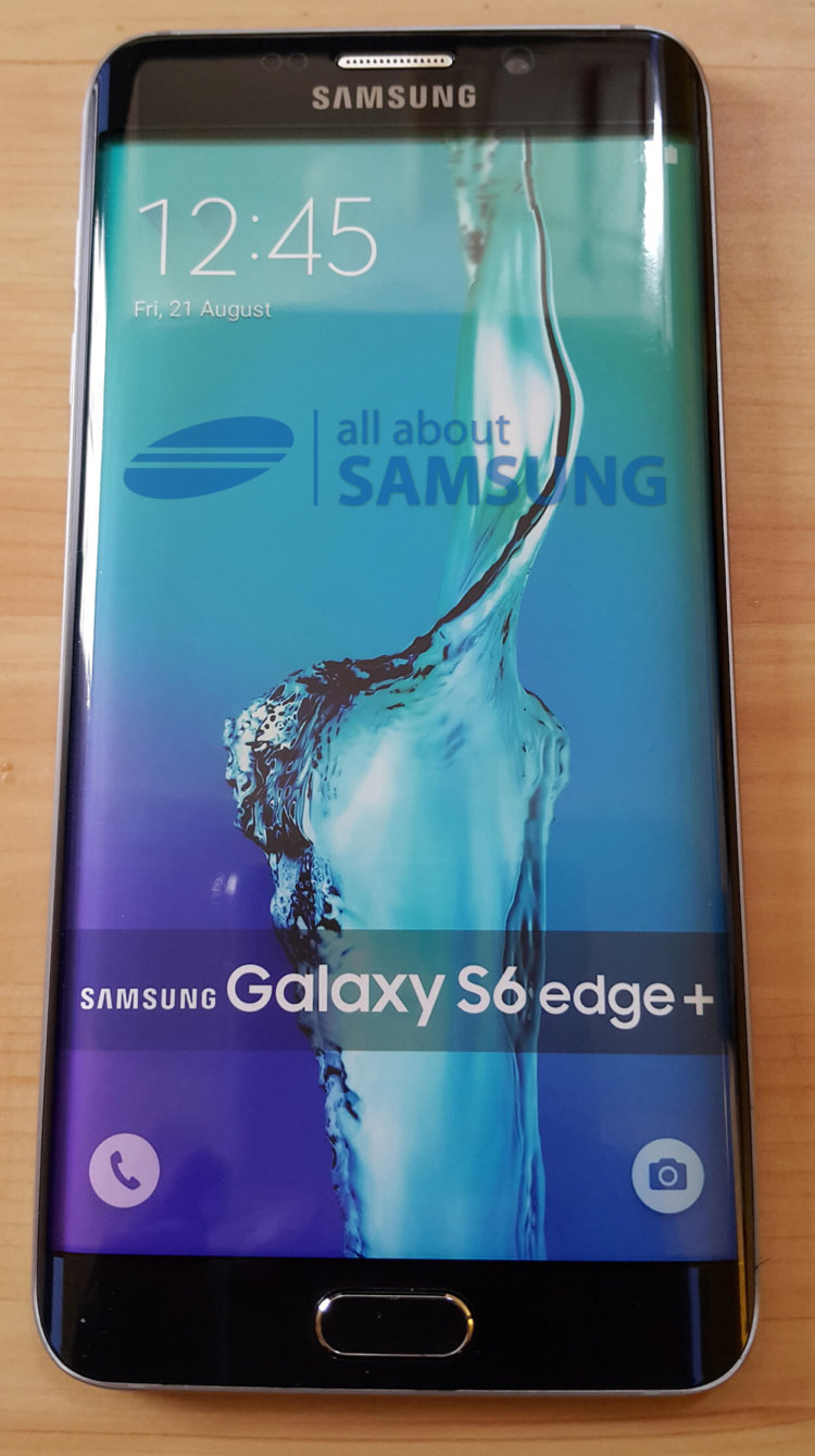 В Сети появились первые живые фотографии Samsung Galaxy S6 Edge Plus. Фото.