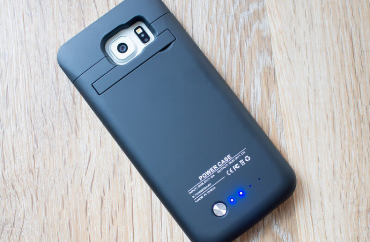 Подборка чехлов-аккумуляторов для Samsung Galaxy S6. LOVELIFEMALL 4200 MAH BATTERY CASE. Фото.