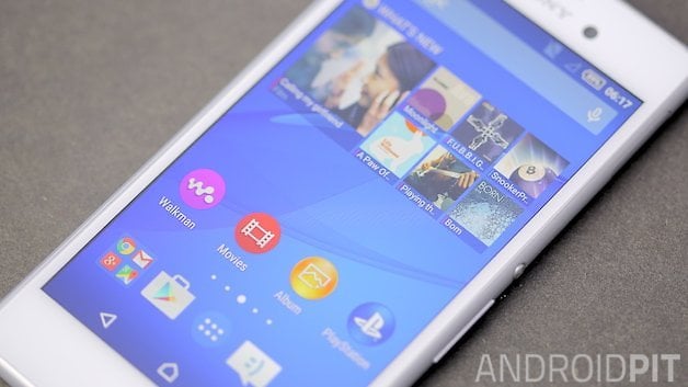 Лучшие водонепроницаемые Android-смартфоны. Sony Xperia M4 Aqua. Фото.