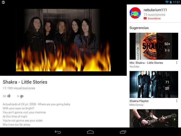 Лучшие приложения для прослушивания музыки онлайн на Android. YouTube. Фото.