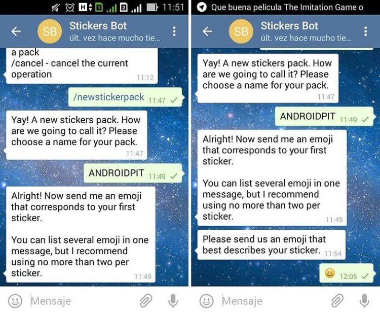 Как создавать собственные стикеры в Telegram? Фото.
